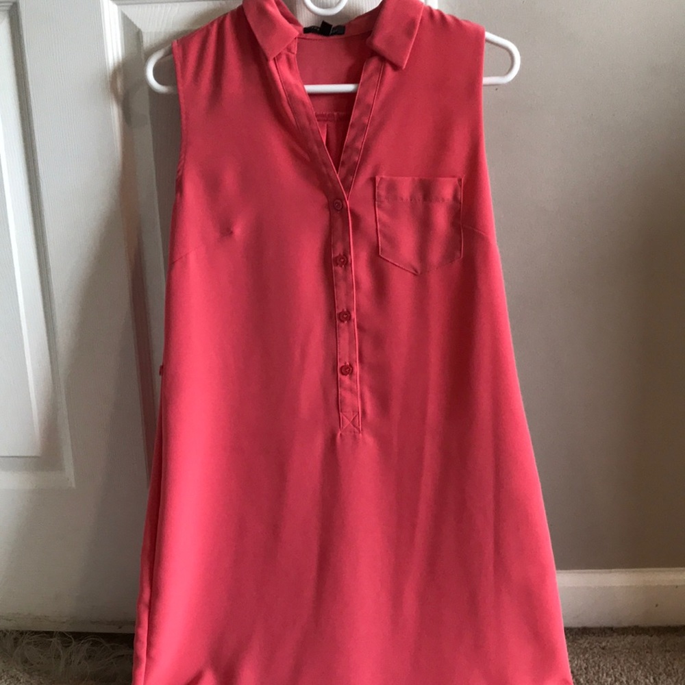 Button up dress